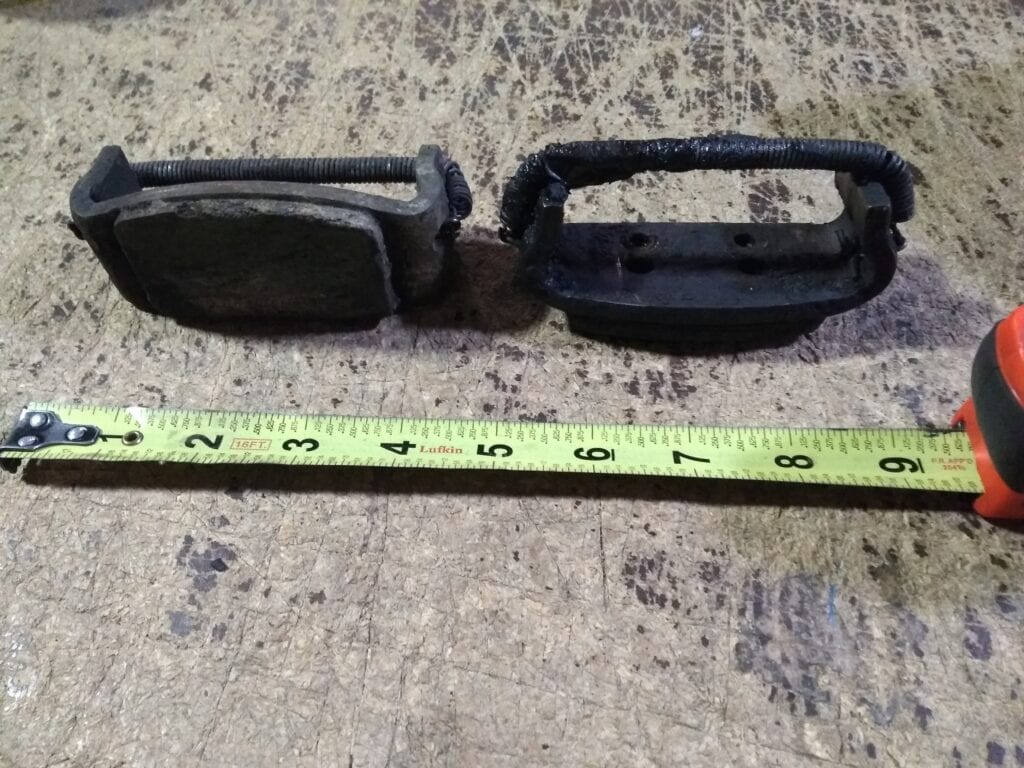 Caliper Brake Pad - Before