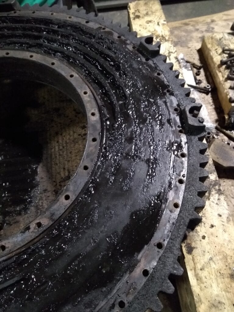 Wichita KK Brake Water Jacket Filled with Debris