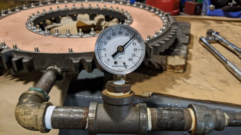 Wichita Water Jacket Pressure Testing