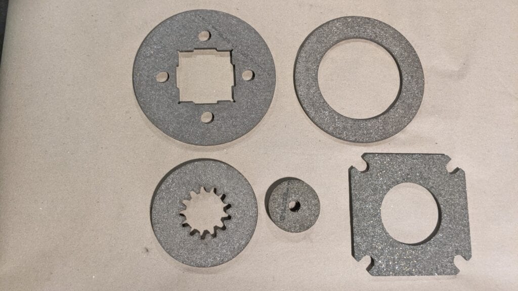 Rigid Friction Discs